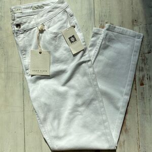 Anne Klein White Skinny Jeans Size 4